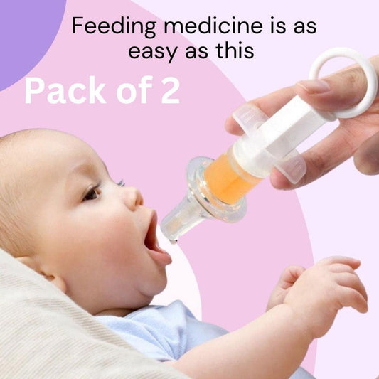 OS Baby Needle Feeder Medicine Dropper/Dispenser with Measurment Cap (Pack Of 2) PRODUCT CODE (OS0001147)