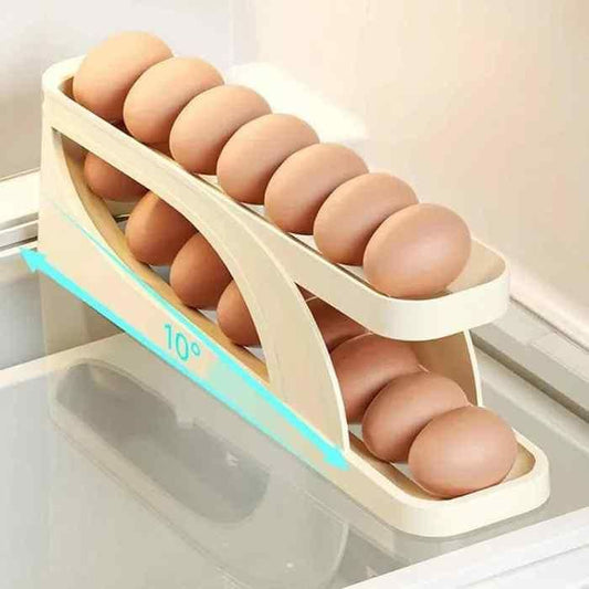 OS Automatically Rolling Egg Holder Container Display Rack PRODUCT CODE (OS0004593)