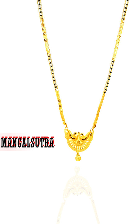 Elegant Gold Plated Mangalsutra PRODUCT CODE (OS0006810)