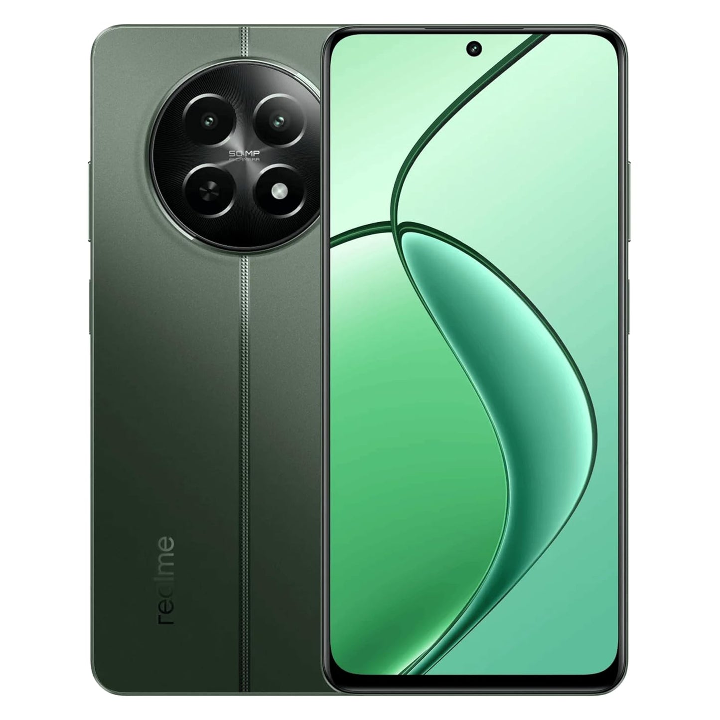 realme 12x 5G (Woodland Green, 6GB RAM, 128GB Storage) | Upto 12GB (6+6GB) Dynamic RAM | Dimensity 6100+ Processor | 50 MP AI Camera | 7.69 mm Ultra-Slim Trendy Watch Design | 45 W SUPERVOOC Charge PRODUCT CODE (OS00015005)