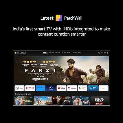 Mi by Xiaomi X Pro 108 cm (43 inch) Ultra HD (4K) LED Smart Google TV with 4K Dolby Vision IQ | HDR10+ | Dolby Atmos |DTS X | Vivid Picture Engine 2 with Adaptive Brightness