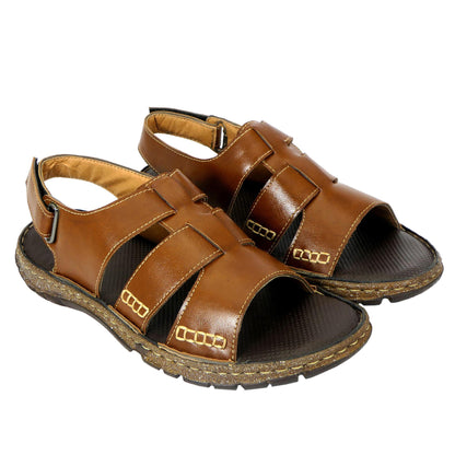 OS AM PM Men's Daily wear Leather Sandals PRODUCT CODE (OS0007016)