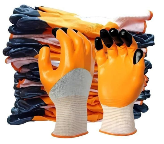 OS Labor Protection Safety Work Nitrile Gloves PRODUCT CODE(OS0008414)