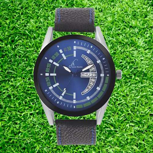 OS Stylish Blue Dial Day And Date Working Analog Watch PRODUCT CODE(OS0008332)