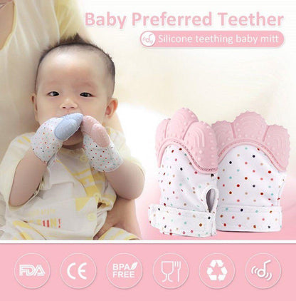 OS Silicone Self Soothing Teether Gloves Toy for Babies PRODUCT CODE (OS0001180)