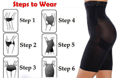 OS -in-1 Quick Slim Tummy, Back, Thighs, Hips Body Shaper (Pack of 2) PRODUCT CODE (OS0010040)