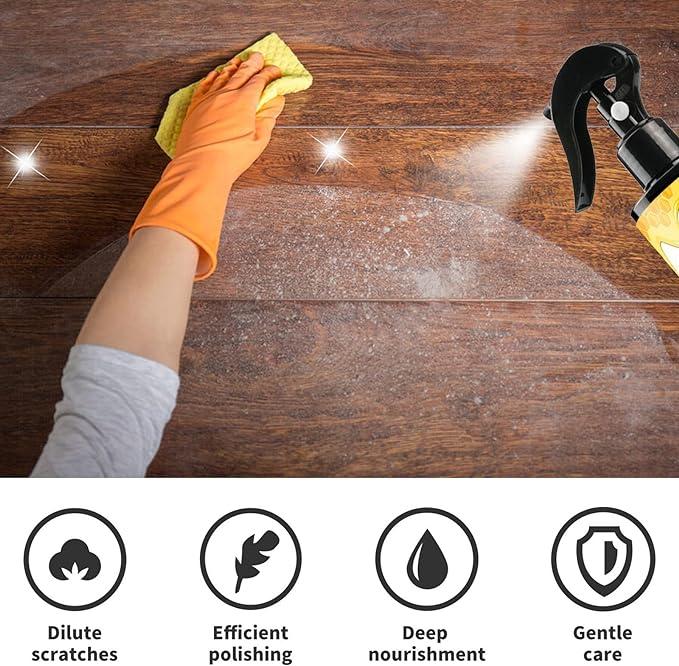 OS Natural Micro-Molecularized Beeswax Spray, Furniture Polish and Cleaner for Wood PRODUCT CODE (OS0004814)