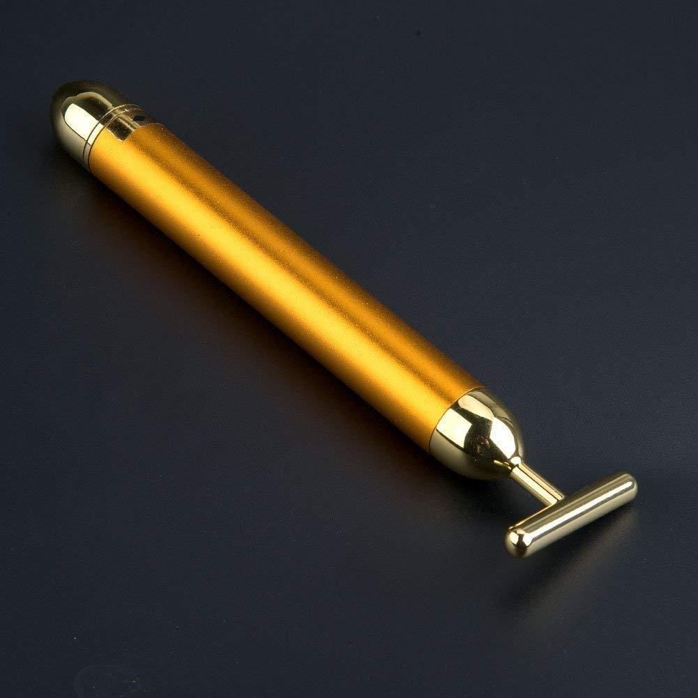 OS 24K Gold Energy Beauty Bar Electric Facial Massage Roller PRODUCT CODE (OS0001195)