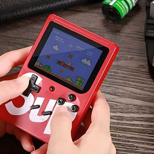 OS 400 in 1 Sup Video Games Portable, Led Screen and USB Rechargeable, Handheld Console, Classic Retro Game Box Toy for Kids Boys & Girls (Multi Color ,1 pcs) PRODUCT CODE (OS0001173)