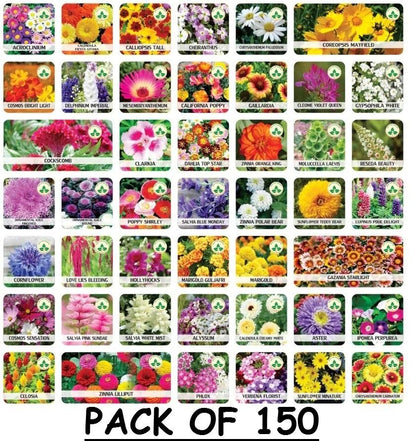 OS 150 Variety of Organic Flower Seeds PRODUCT CODE (OS0004501)