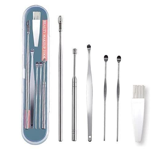 OS 6 Pieces Ear Wax Removal Smooth Stainless Steel Kit PRODUCT CODE(OS0002066)