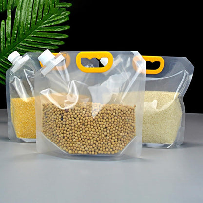 OS Reusable Grain Moisture Proof Sealed Bag Grain Storage Tank 1 L (Pack of 8) PRODUCT CODE (OS0004747)