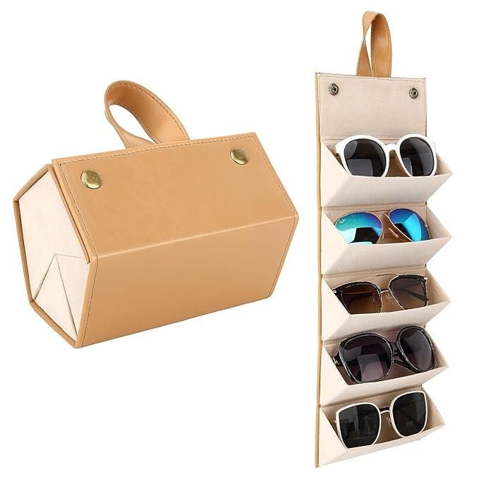 GMG Foldable Glasses Case Multiple Pairs Eyeglass Holder Storage PRODUCT CODE (GMG0001137)