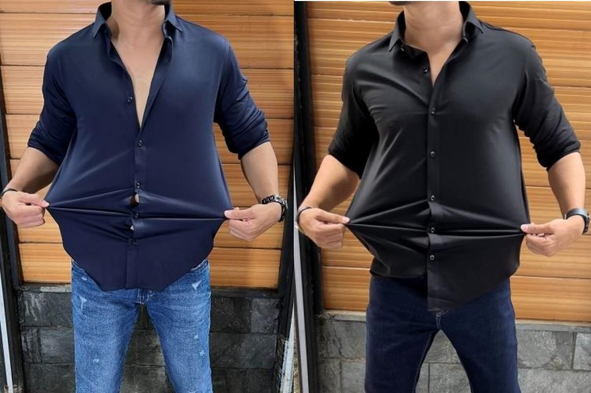 OS Men's Slim Fit Casual Shirt Combo of 2 PRODUCT CODE (OS0005555)