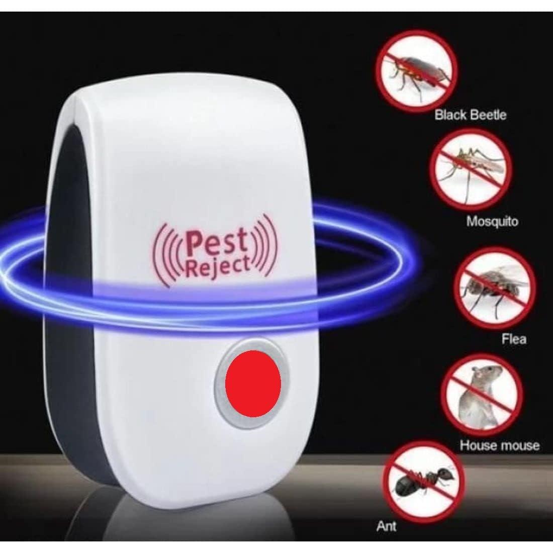 Ultrasonic Pest Repeller for Mosquito, Cockroaches, etc (Pack of 2) PRODUCT CODE(OS0008471)