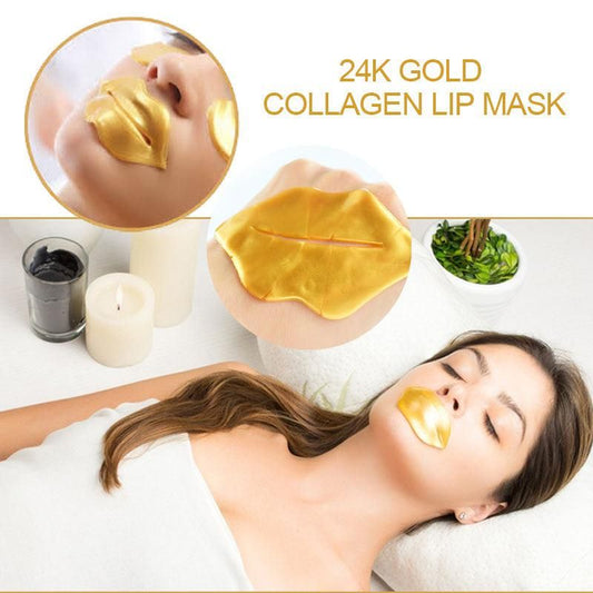 OS 24K Gold Moisturizing Hyaluronic Acid Lip Mask PRODUCT CODE (OS0001270)