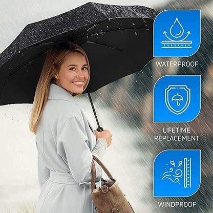 OS Compact Automatic Open Close Lightweight Umbrella PRODUCT CODE (OS0004768)