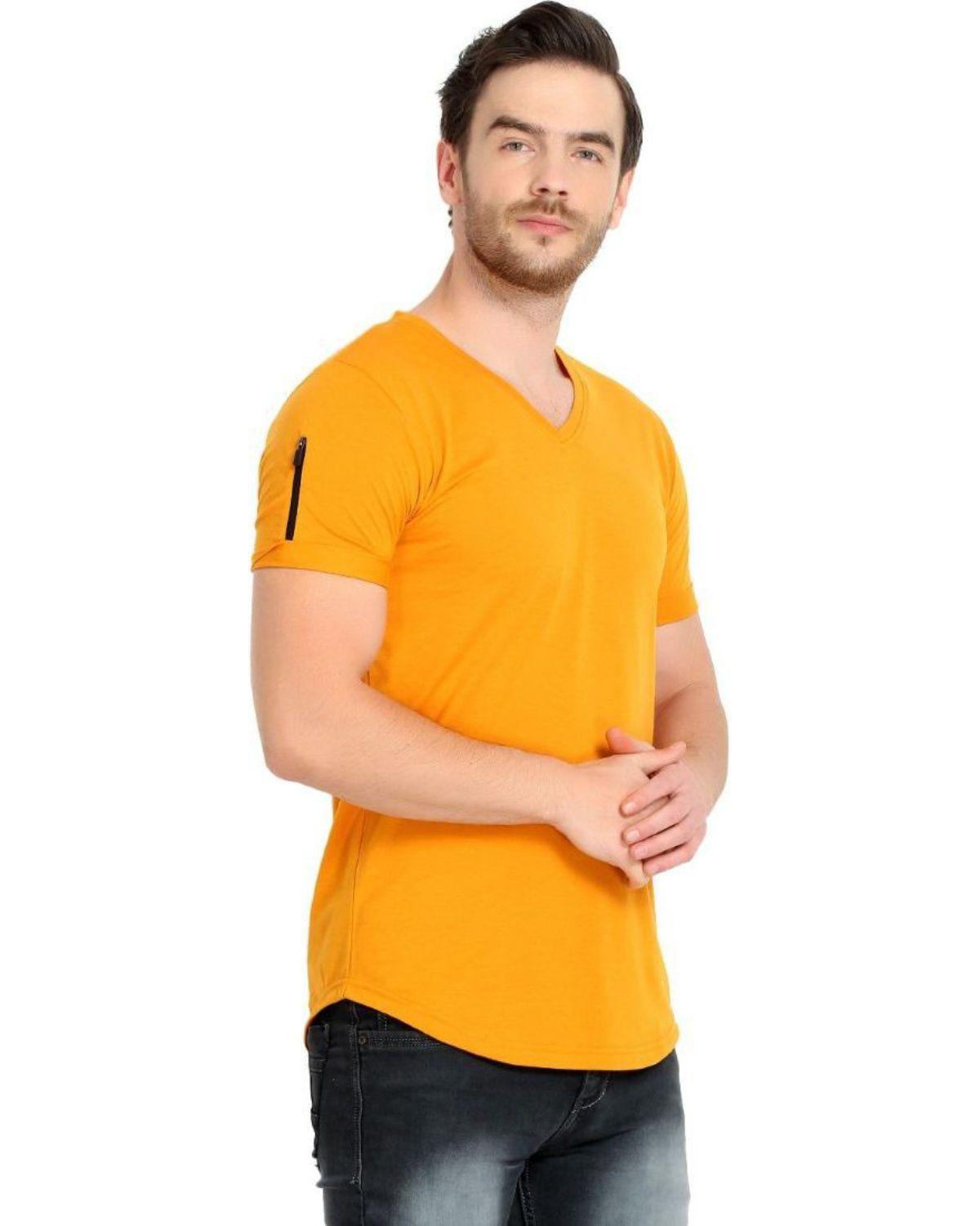 OS Cotton Blend Solid Half Sleeves Stylish Neck Mens T-Shirt Pack Of 3 PRODUCT CODE (OS0005557)