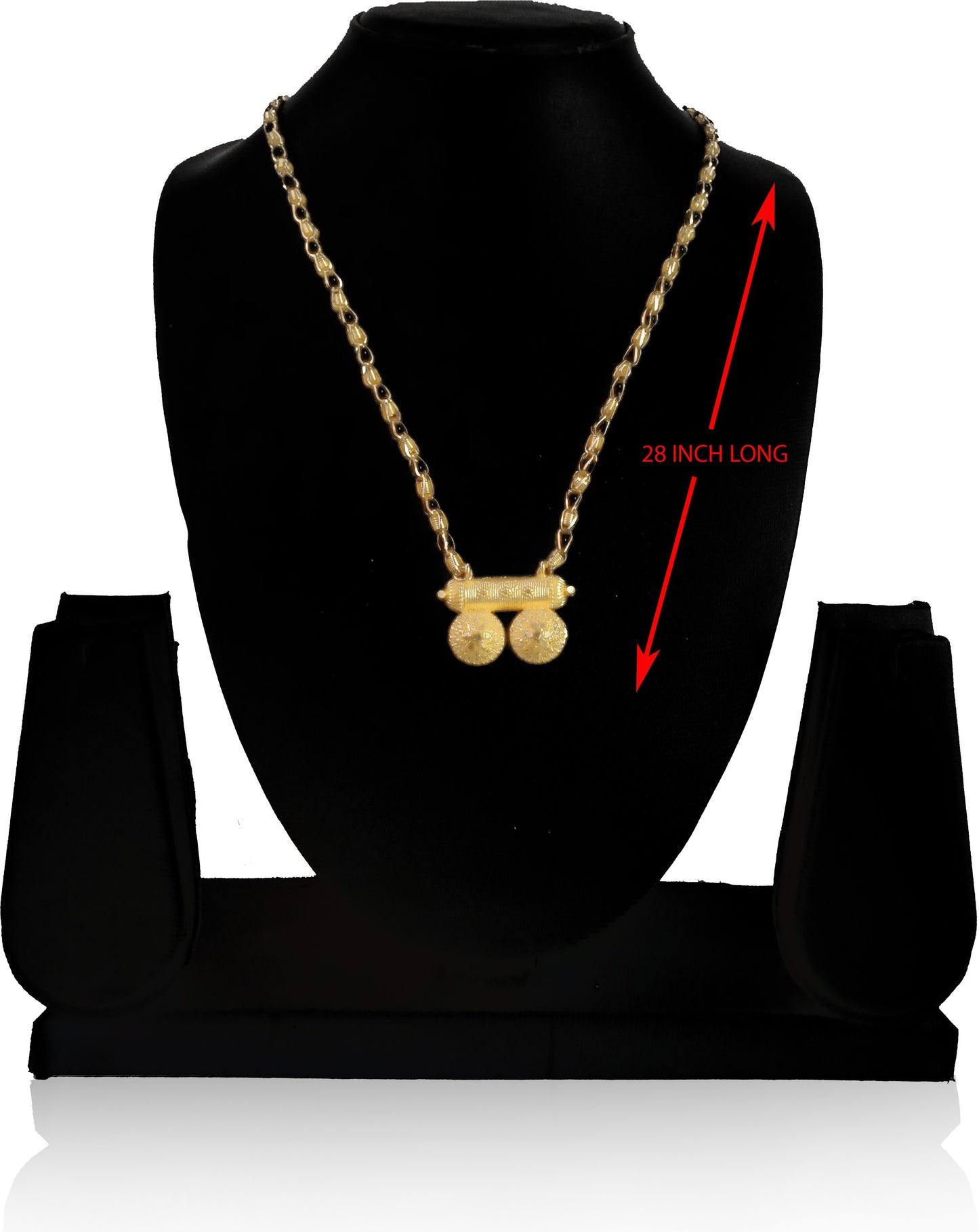 New Gold Plated Mangalsutra  PRODUCT CODE (OS0006812)