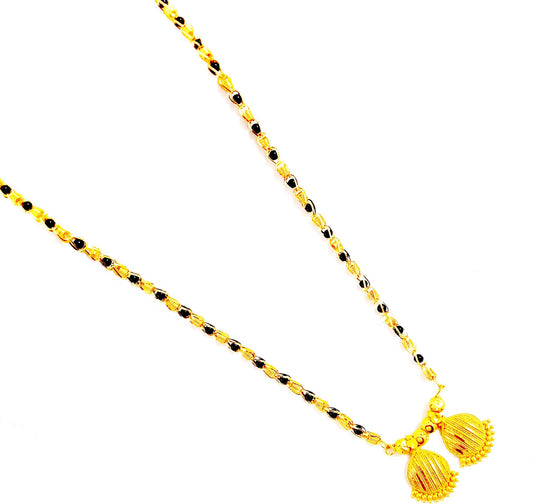 Pretty Gold Plated Mangalsutra PRODUCT CODE (OS0006739)