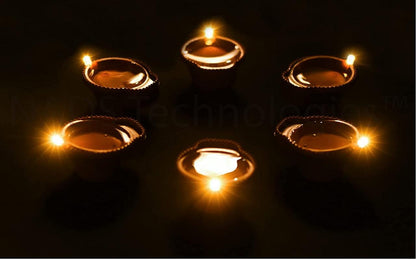 OS Water Sensor Led Diyas Candle (6 PCS) PRODUCT CODE (OS0004640)