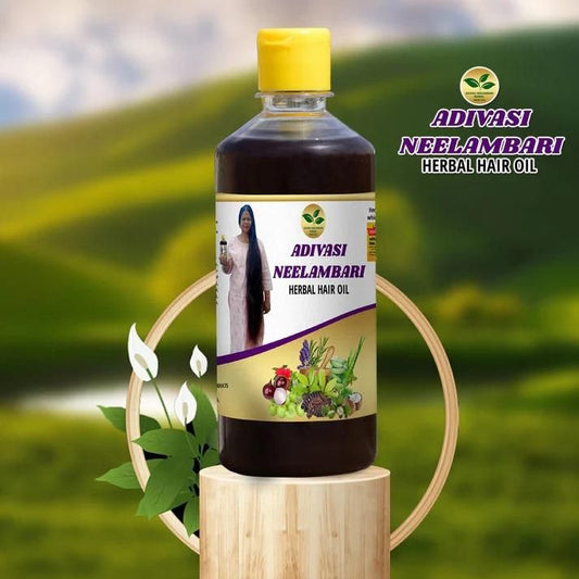 Adivasi Neelambari Herbal Hair Oil-500ml (Pack Of 1) PRODUCT CODE(OS0008528)