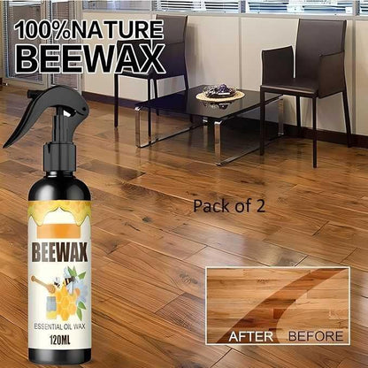 OS Natural Micro-Molecularized Beeswax Spray, Furniture Polish and Cleaner for Wood (Pack of 2) PRODUCT CODE (OS0004623)