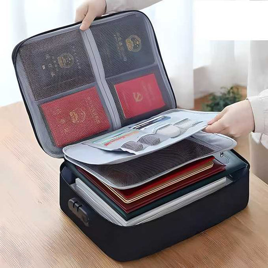 OS Waterproof Portable Document Storage Bag Travel Organizer PRODUCT CODE (0004554)