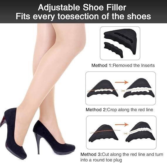 OS Front Insoles Heel Grips Liner Insert Women High Half Fore foot Toe Plug Cushion Pain Relief Protector Big Shoes PRODUCT CODE (OS0002020)