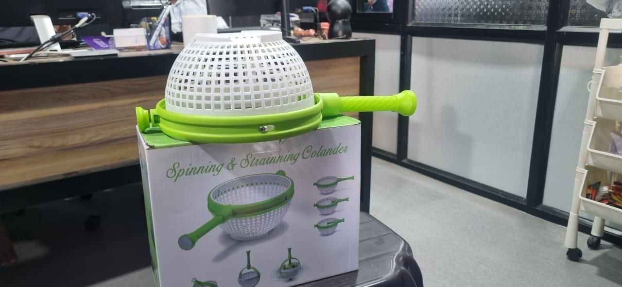 OS Salad Spinner & Drain Lettuce Vegetable Drain Baske PRODUCT CODE (OS0004509)