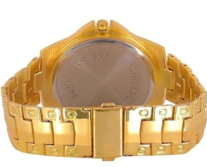 OS Men's Golden Stainless Steel Watches PRODUCT CODE (OS0008301)