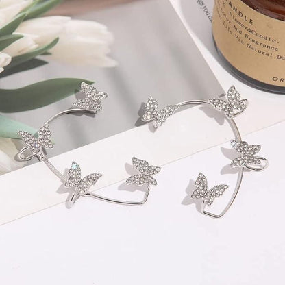 Stylish Butterfly Ear Crawler Cuff Earrings For Women And Girls PRODUCT CODE (OS0006888)