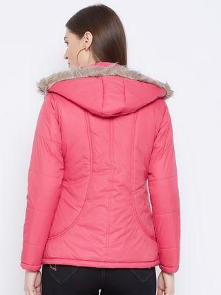 OS Women's Winter Wear Solid Parka Jacket PRODUCT CODE (OS0010030)