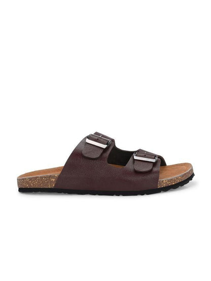 GMG Mens Arizona Cherry Leather Slippers PRODUCT CODE (GMG0007139)