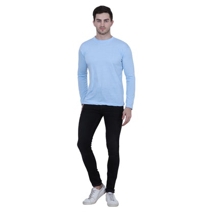 OS Cotton Blend Solid Full Sleeves T-Shirt PRODUCT CODE (OS0005522)