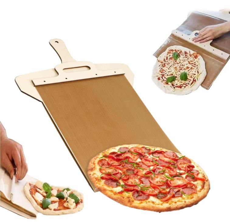 OS Wooden Pizza Paddle with Smooth Handle for Transfer The Pizza Crust PRODUCT CODE (OS0004794)