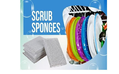 OS 4 Pieces Scrub Sponges PRODUCT CODE (OS0004751)