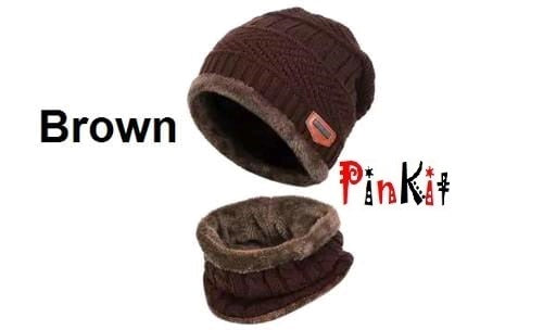 OS Unisex Winter Knit Beanie Cap Neck Warmer PRODUCT CODE (OS0010092)