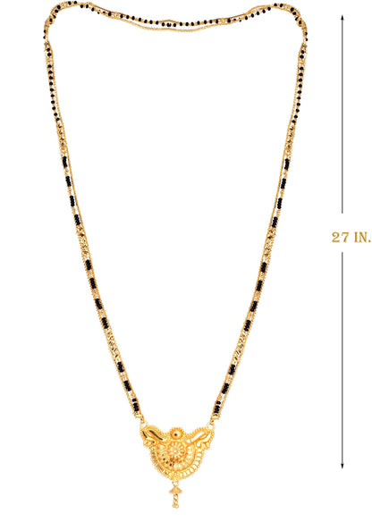 Pretty Gold Plated Mangalsutra PRODUCT CODE (OS0006872)