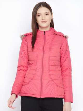 OS Women's Winter Wear Solid Parka Jacket PRODUCT CODE (OS0010030)