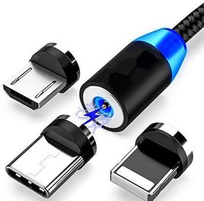 360 Degree Rotating 3 IN 1 Magnetic Data Cable PRODUCT CODE(OS0008449)