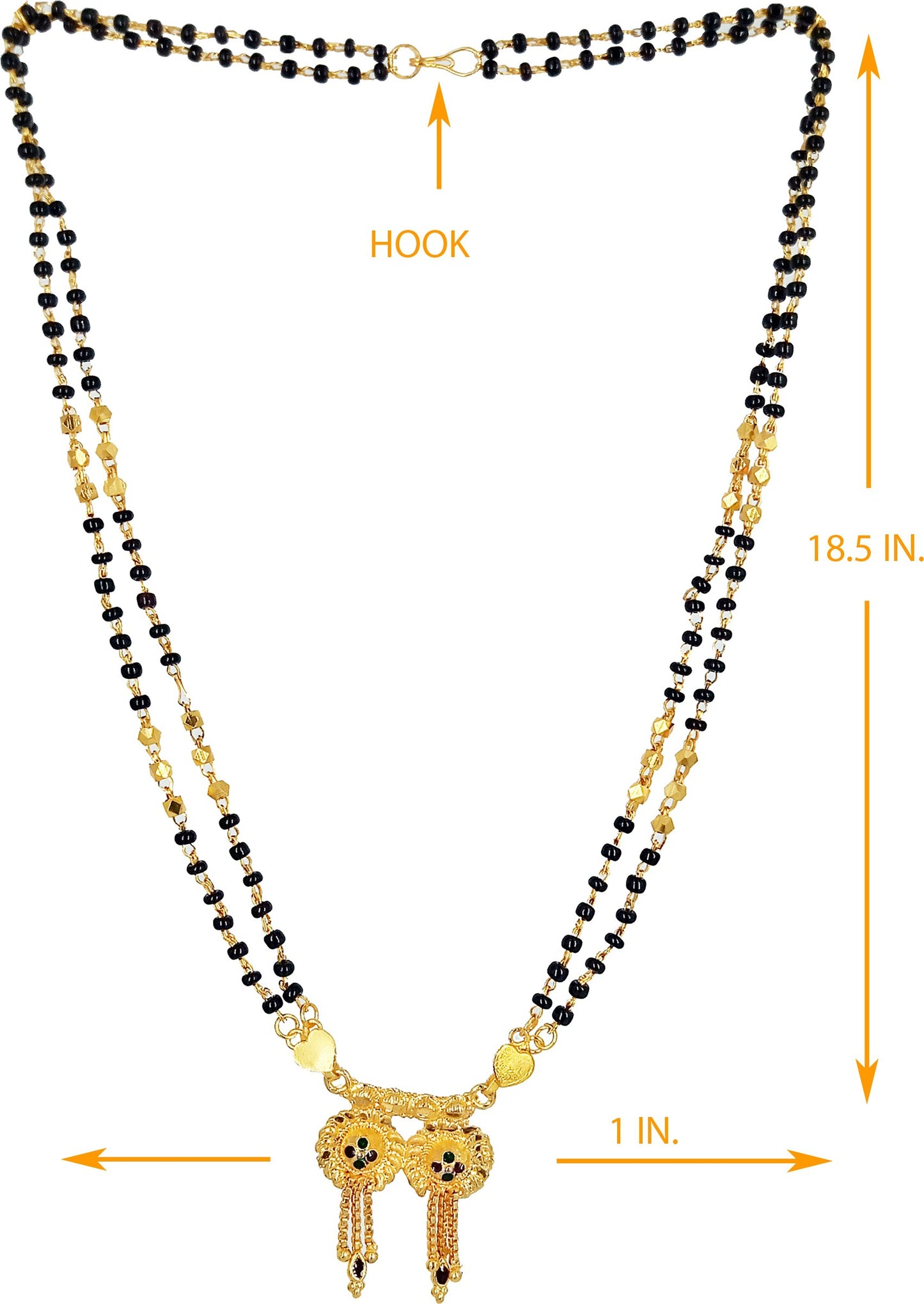 New Gold Plated Mangalsutra PRODUCT CODE (OS0006814)