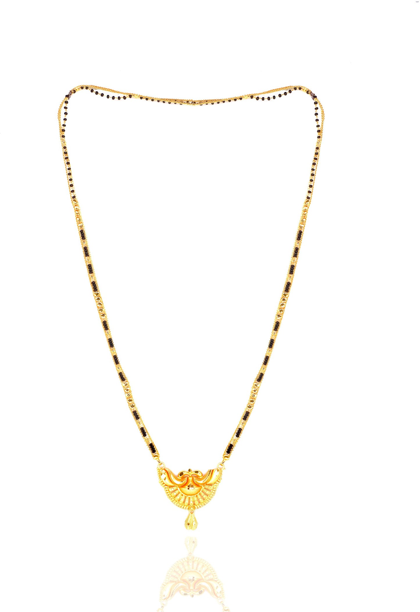 Pretty Gold Plated Mangalsutra PRODUCT CODE (OS0006820)