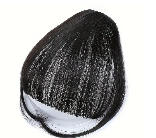 OS Natural-Looking Black Clip In Bangs PRODUCT CODE (OS0007042)