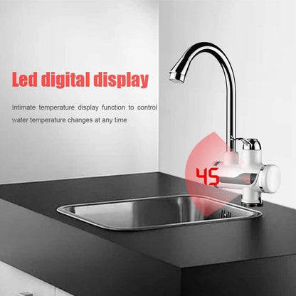 OS Electric Water Heater And Tankless Fast Water Heating Tap Instant Hot Kitchen Faucet PRODUCT CODE(OS0008093)