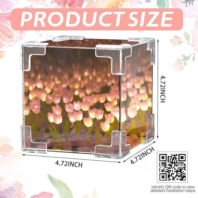 OS Decorative Tulip Mirror Lamp PRODUCT CODE (OS0004723)