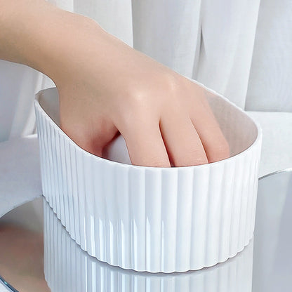 Transparent Nail Polish Remover Hand Bowl