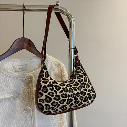 Trendy Fashion Retro Printing Trendy One-shoulder Small Square Bag