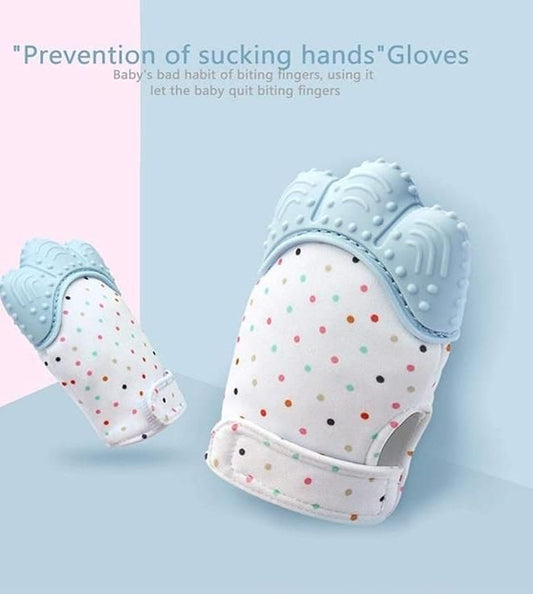 OS Self-Soothing Pain Relief Teething Glove for Teething Babies PRODUCT CODE (OS0001150)