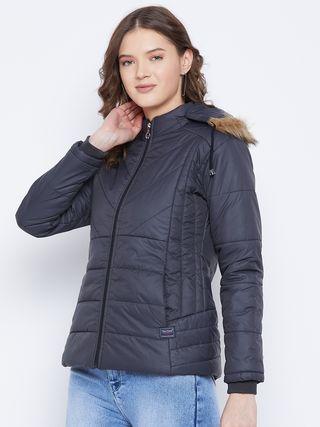 OS Women's Winter Wear Solid Parka Jacket PRODUCT CODE (OS0010031)